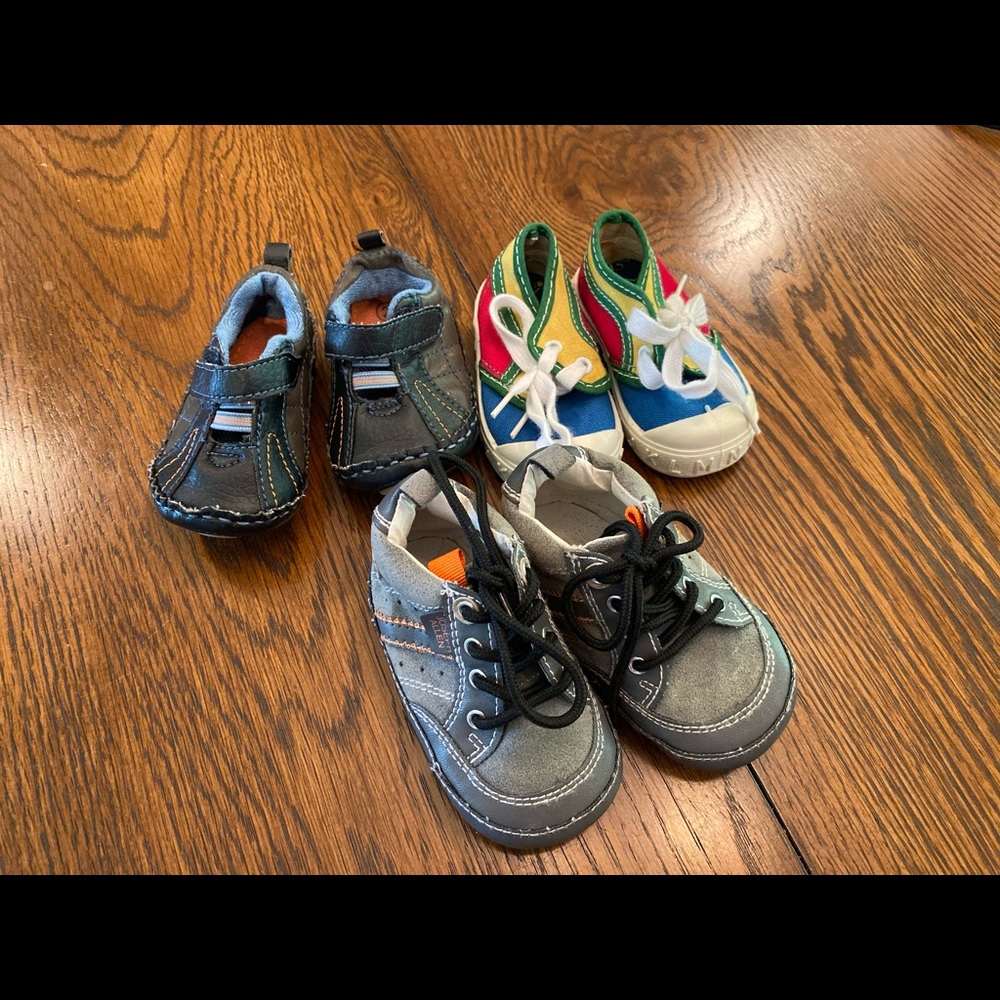 Three Pairs Cute Baby Shoes!